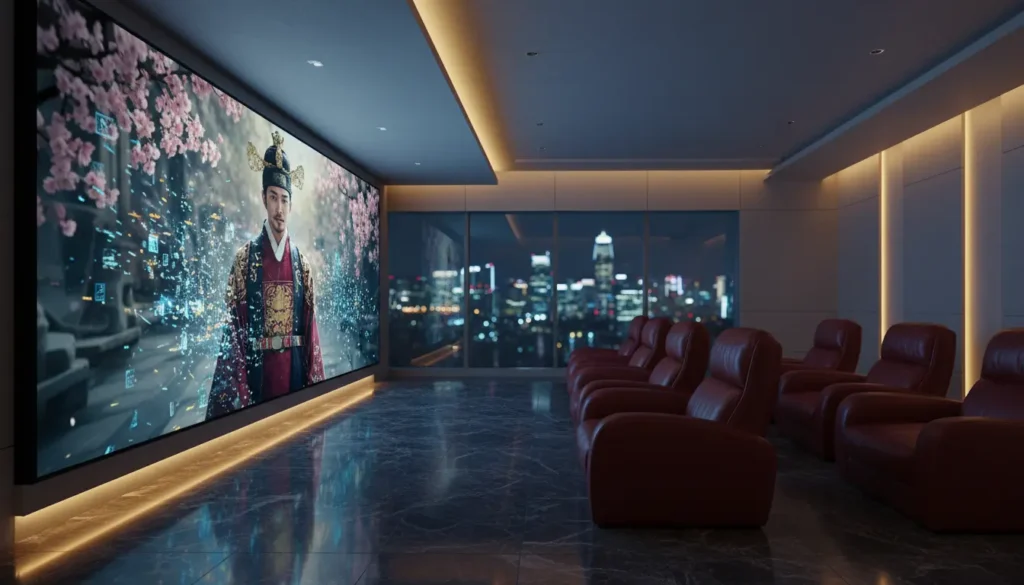 مشهد درامي كوري لعام 2026 مع أكشن ورومانسية ودراما بوضوح 4K HD