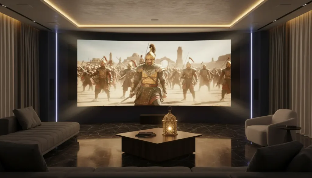 مشهد درامي عربي رمضاني 2026 بجودة 4K HD بدون فواصل إعلانية