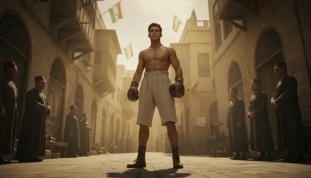 مشهد تاريخي من دمشق القديمة يجسد أجواء مسلسل تاج بطابع وطني