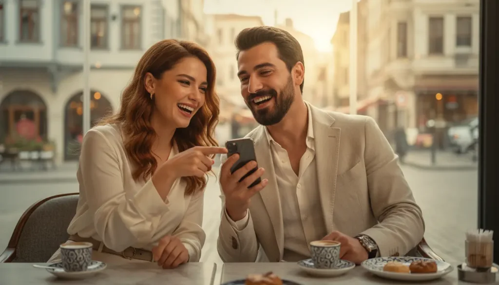 مشهد مرِح مستوحى من أفضل مسلسل تركي كوميدي في 2026 بأجواء خفيفة ورومانسية