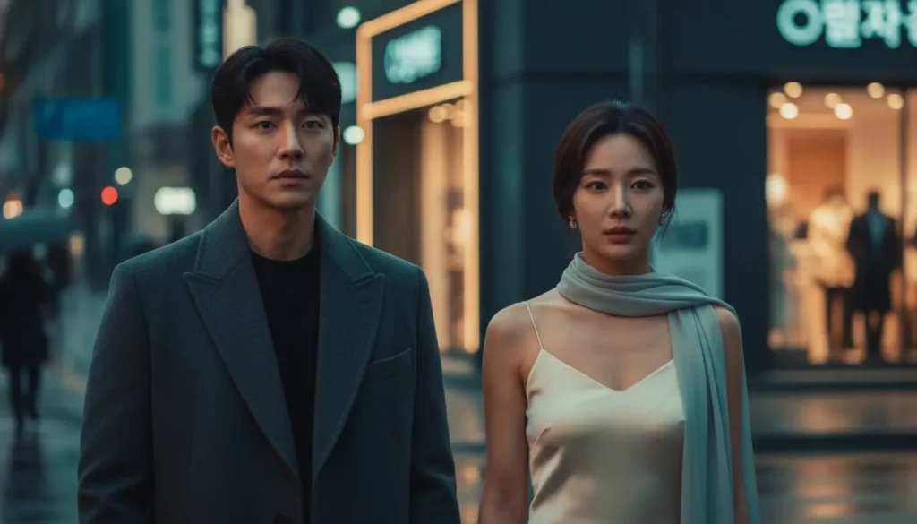 مشهد درامي كوري أنيق مستوحى من مسلسلات كورية تستحق المشاهدة في 2026